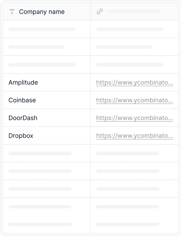 URL list scraper
