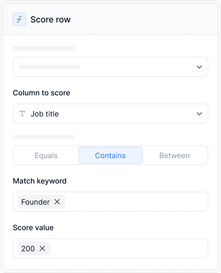Score, normalize, extract and organize
