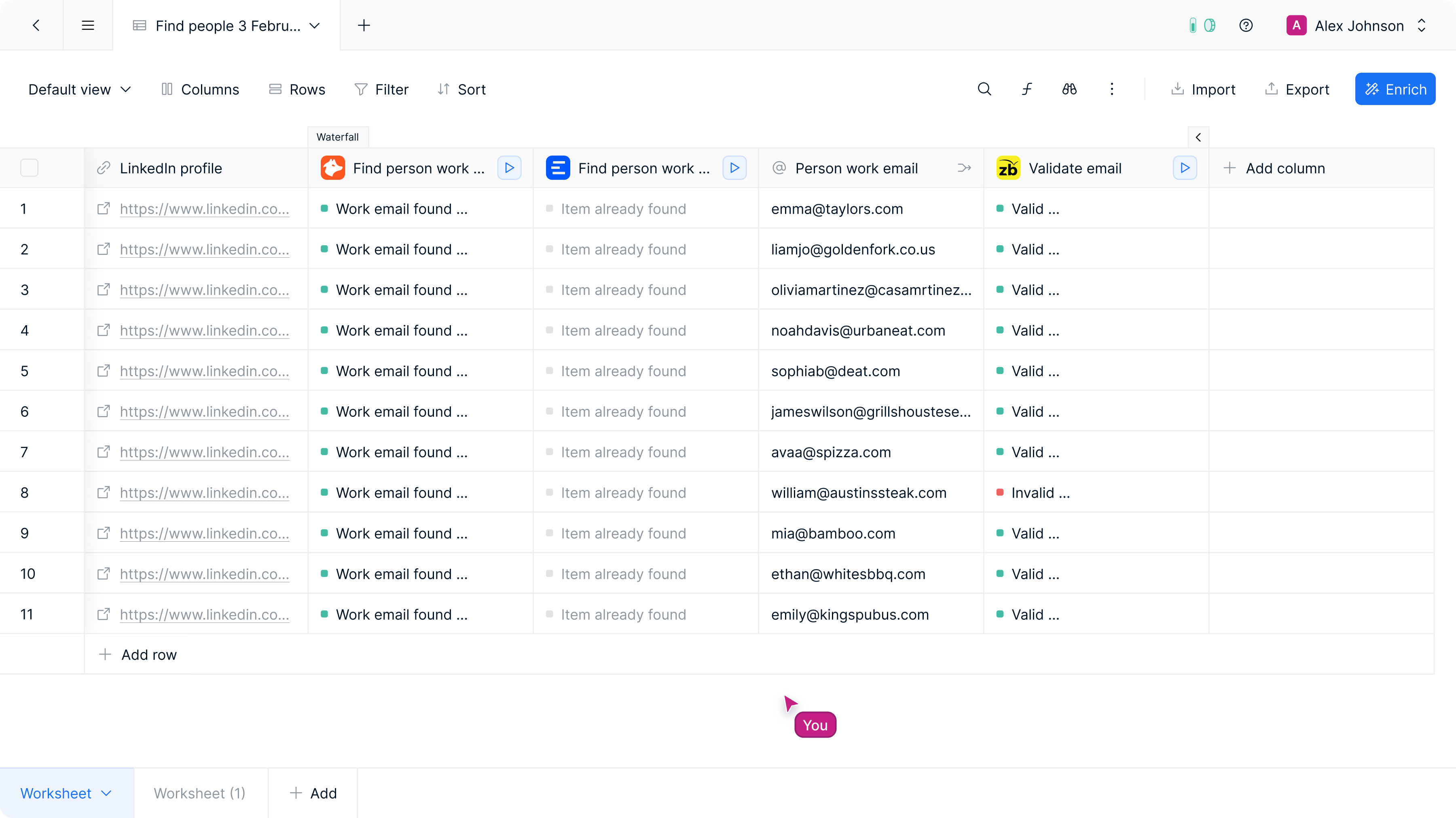 Triple your data coverage and precision
