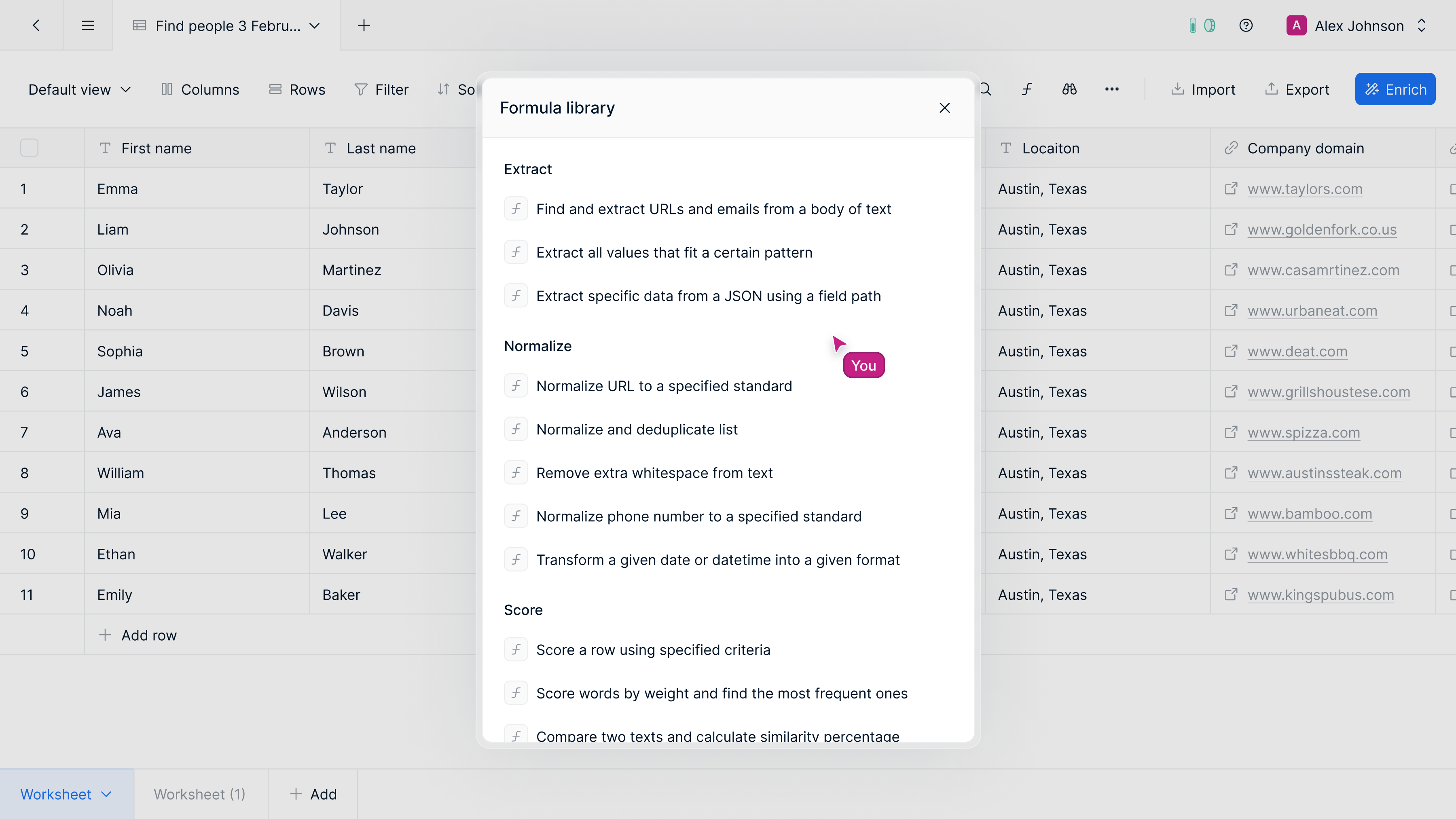 Clean and standardize data effortlessly