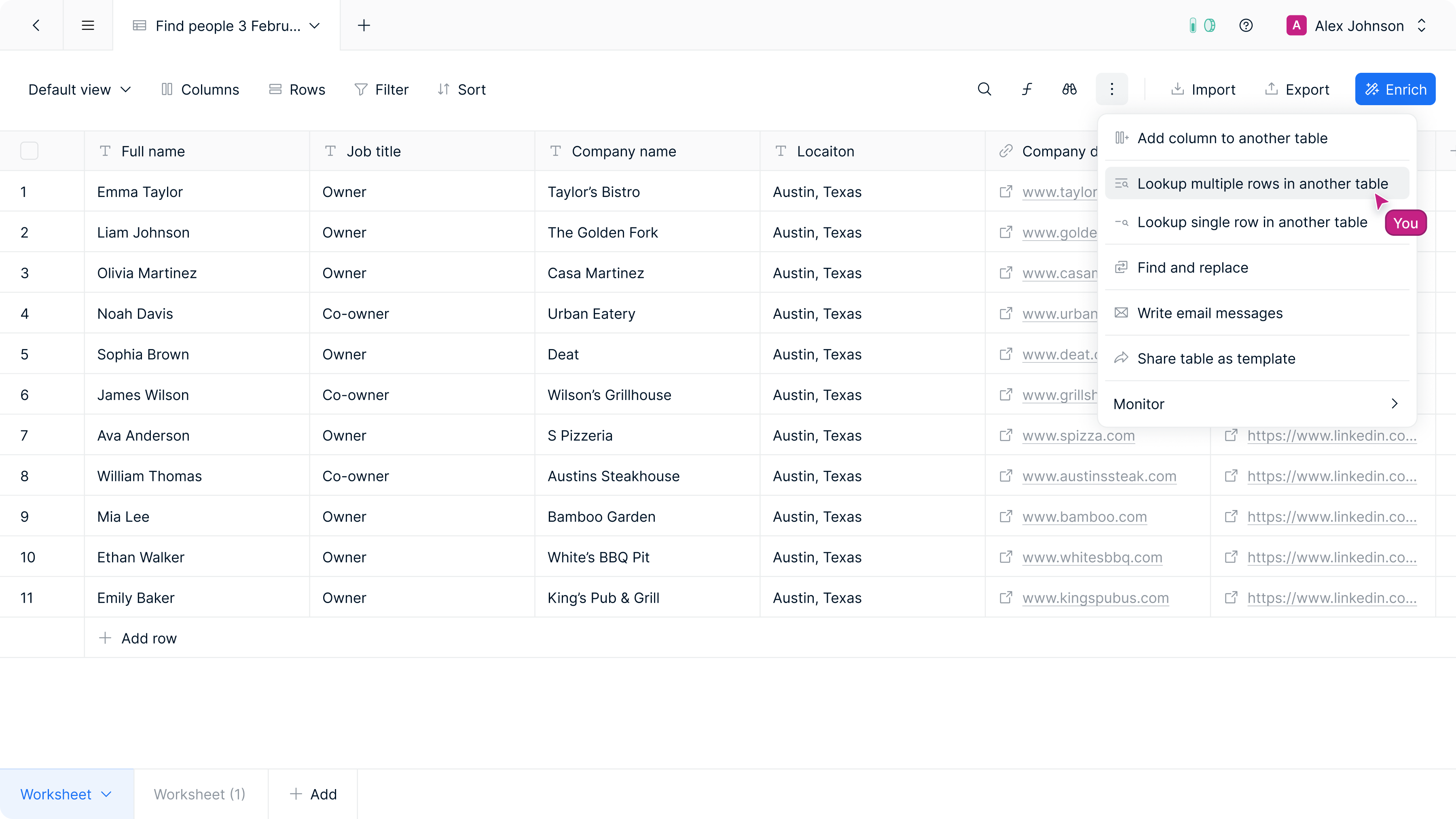 Split and move leads between lists with ease